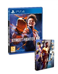 Ilustracja produktu Street Fighter 6 PL (PS4) + Steelbook