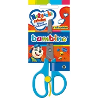 Ilustracja produktu Bambino Nożyczki Szkolne z Odbojnikiem Mini Zoo 002953