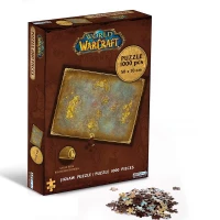 Ilustracja Puzzle World of Warcraft - Mapa Azerotha 1000 el. 