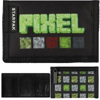 Ilustracja produktu Starpak Portfel Pixel Zielony 527262