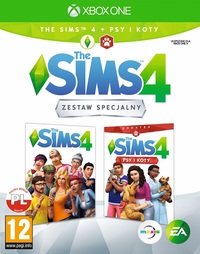 Ilustracja produktu The Sims 4 + Dodatek The Sims 4: Psy i Koty (Xbox One)