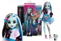 Ilustracja Mattel Lalka Monster High Frankie Stein + Zwierzątko Piesek Watzie HHK53