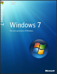 Ilustracja Microsoft Windows 7 Professional 64-bit PL OEM