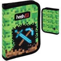 Ilustracja produktu Hash Piórnik AC8 Pojedynczy Jednoklapkowy bez Wyposażenia Pixel Pwr 503023049