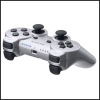 Ilustracja Sony kontroler Pad DUALSHOCK 3 (PS3) Silver