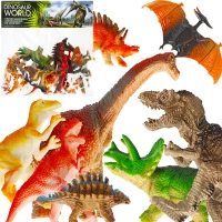 Ilustracja Mega Creative Zestaw Figurki Dinozaurów 12szt. 454268
