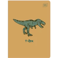 Ilustracja produktu Interdruk Zeszyt A5 16 Kartek Kratka Dinozaury 326690