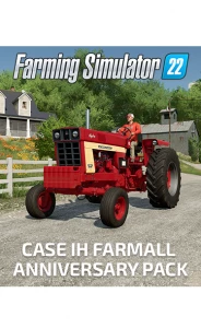 Ilustracja Farming Simulator 22 - Case IH Farmall Anniversary Pack PL (DLC) (PC) (klucz STEAM)