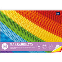 Ilustracja produktu Interdruk Blok Rysunkowy Kolorowy A4 20 kartek 060020