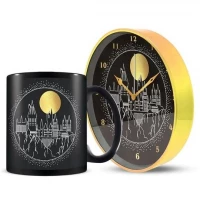 Ilustracja produktu Zestaw Prezentowy Harry Potter (Golden Moon): Kubek + Zegar