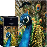 Ilustracja Interdruk Puzzle 250 el. Colourful Nature 1 Peacock 341990