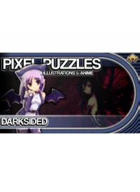 Ilustracja produktu Pixel Puzzles Illustrations & Anime - Jigsaw Pack: Dark Sided (DLC) (PC) (klucz STEAM)