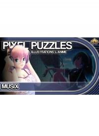 Ilustracja produktu Pixel Puzzles Illustrations & Anime - Jigsaw Pack: Musix (DLC) (PC) (klucz STEAM)
