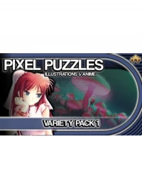 Ilustracja produktu Pixel Puzzles Illustrations & Anime - Jigsaw Pack: Variety Pack 1 (DLC) (PC) (klucz STEAM)