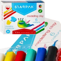 Ilustracja produktu STARPAK Modelina 6 Kolorów 472922