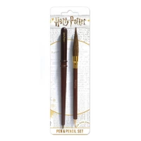 Ilustracja produktu Zestaw Harry Potter (Różdżka) Długopis + Ołówek