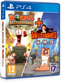 Ilustracja produktu Worms Battlegrounds + Worms W.M.D. (PS4)