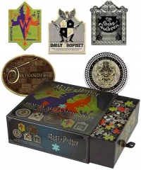 Ilustracja Puzzle Harry Potter - szyldy sklepów z ulicy Pokątnej 1000 elementów
