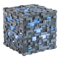 Ilustracja Minecraft Lampka 3D - Ruda Diamentu
