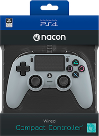 Ilustracja Nacon PS4 Compact Controller Szary