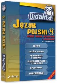 Ilustracja produktu Didakta - Język polski 4 - Części zdania, ortografia i stylistyka - multilicencja dla 20 stanowisk