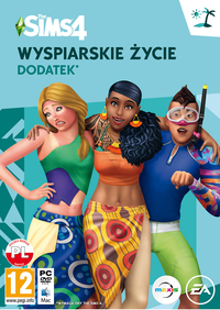 Ilustracja produktu The Sims 4 Wyspiarskie Życie PL (PC/MAC)
