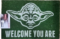 Ilustracja DOOR MAT Wycieraczka pod Drzwi Gwiezdne Wojny - Yoda (60x40 cm)