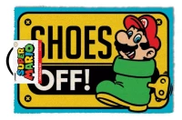 Ilustracja produktu Wycieraczka pod Drzwi Super Mario Shoes Off Colour 60x40 cm
