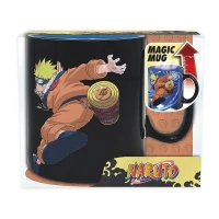 Ilustracja produktu Kubek Termoaktywny Naruto - Naruto i Sasuke 