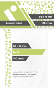 Ilustracja produktu Rebel Koszulki (50x73mm) Fenix 100 szt.