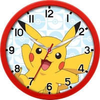 Ilustracja Zegar Ścienny Pokemon