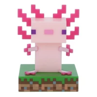 Ilustracja Lampka Minecraft Axolotl