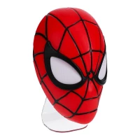 Ilustracja Lampka ścienno-biurkowa Marvel Spiderman Maska 15 cm