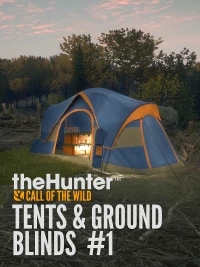 Ilustracja produktu theHunter: Call of the Wild™ - Tents & Ground Blinds PL (DLC) (PC) (klucz STEAM)