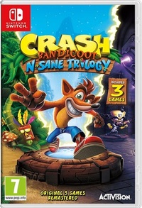 Ilustracja Crash Bandicoot N. Sane Trilogy (NS)