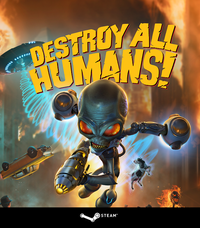 Ilustracja DIGITAL Destroy All Humans! PL (PC) (klucz STEAM)