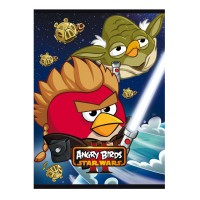 Ilustracja Angry Birds Star Wars Zeszyt Szkolny A5 16K Linia Podwójna 290374
