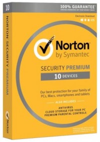 Ilustracja produktu DIGITAL Norton Security Premium 3.0 PL (10 stanowisk, 1 rok) - klucz