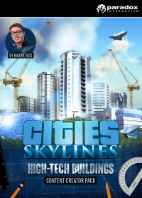 Ilustracja Cities: Skylines - Content Creator Pack: High-Tech Buildings PL (DLC) (PC) (klucz STEAM)