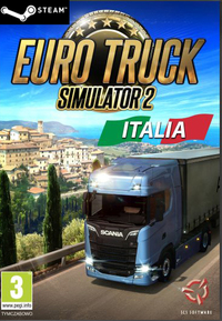 Ilustracja DIGITAL Euro Truck Simulator 2: Italia PL (PC) (klucz STEAM)