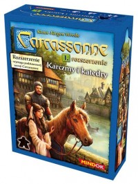 Ilustracja produktu Carcassonne: 1. dodatek - Karczmy i katedry (druga edycja polska 2015)