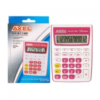 Ilustracja produktu Axel Kalkulator AX-8115P Różowy 393788