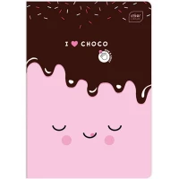 Ilustracja produktu Interdruk Zeszyt A5 32 kartki kratka Zapachowy Chocolate 300928
