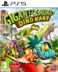 Ilustracja Gigantosaurus (Gigantozaur): Dino Kart PL (PS5)