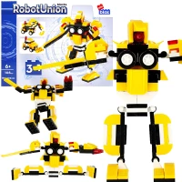 Ilustracja ALLEBLOX Klocki Konstrukcyjne Robot 106el 492897