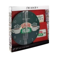 Ilustracja produktu Zestaw Prezentowy Przyjaciele Central Perk: Zegar ścienny, Notatnik Ścierka Kuchenna