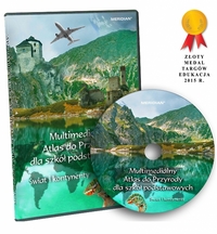 Ilustracja produktu Multimedialny Atlas do Przyrody. Świat i kontynenty