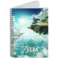 Ilustracja produktu Notatnik A5 The Legend Of Zelda: Tears Of The Kingdom (Niebo Hyrule)