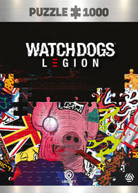 4. Good Loot Puzzle Watch Dogs Legion: Pig Mask (1000 elementów)