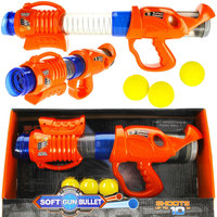 3. Mega Creative Pistolet na Piłki Miękkie Pomarańczowy 482722